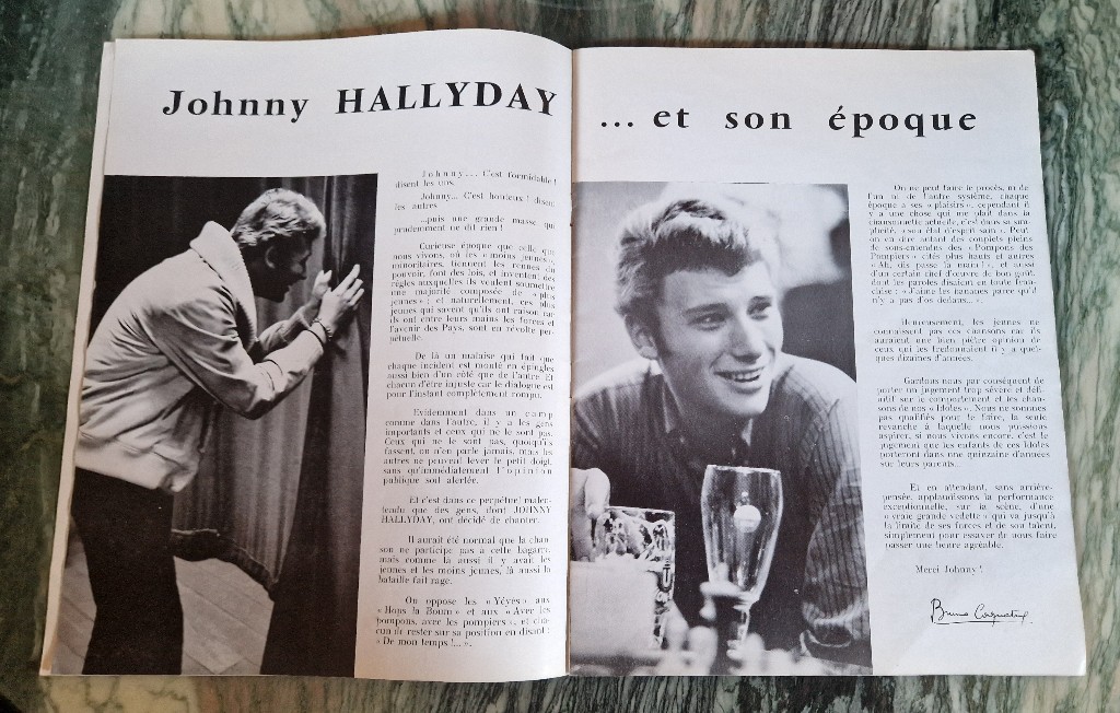 #### JOHNNY HALLYDAY PROGRAMME - OLYMPIA (1964) #### 20240143