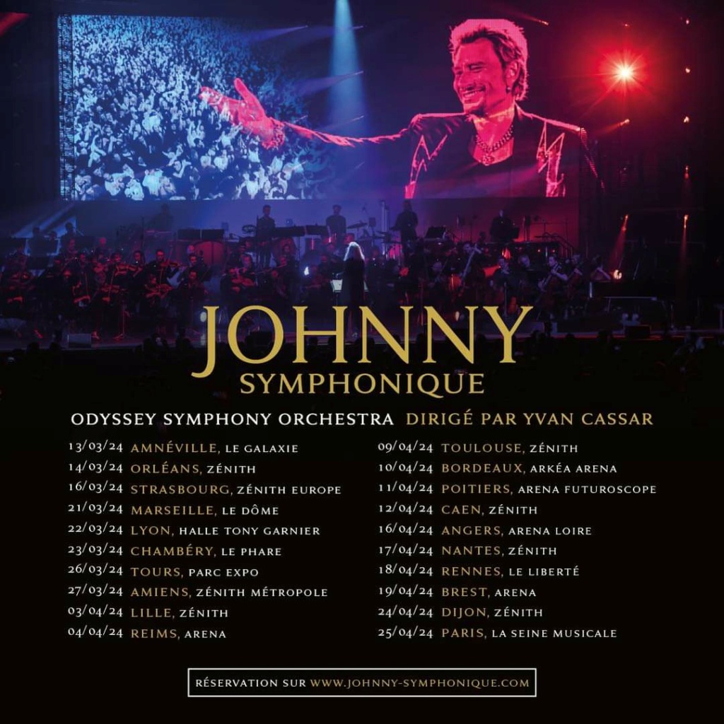 #### C'EST REPARTI POUR UN TOUR 2024  Johnny Symphonique Tour #### Fb_im131