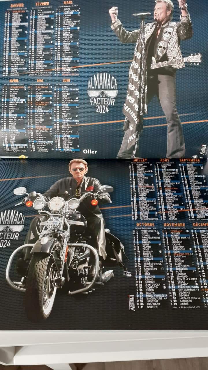 Calendriers 2024 - La Poste