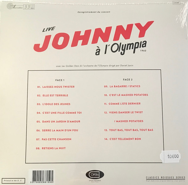 LA DISCOGRAPHIE COMPLETE LIVE ‘OLYMPIA’ ( 1962 ) R-112512