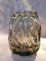 Mold-blown bark/tree textured vase - Scandinavian? Kgrhqf10