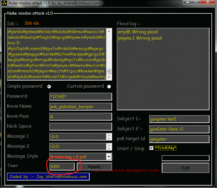 Nuke Voodoo with timer (enter left with nick space)best room fucker Nuke_w10