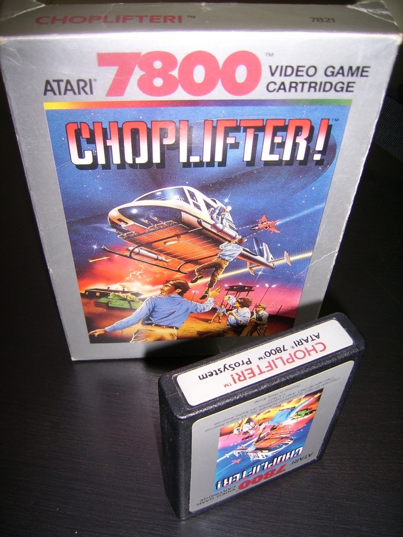 [EST] Atari 7800 - Choplifter - boite Ssa52017