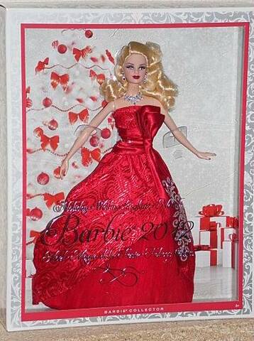 Barbie "Joyeux Noël 2012"