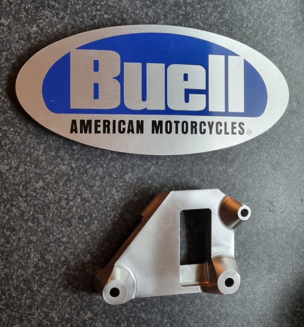 Buell tube gascap fix, engine bracket, dash CNC  20240211