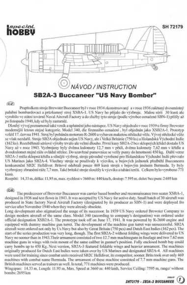 [Special Hobby] SB2A-3 Bucanneer "US Navy Bomber" Img43310