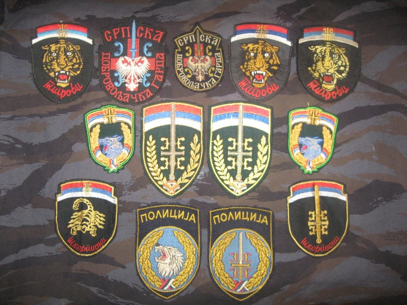 Emblems of the army and police JNA, Yugoslav, Serbian, VRS, VRSK Img_2422