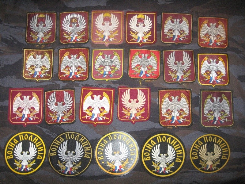Emblems of the army and police JNA, Yugoslav, Serbian, VRS, VRSK Img_2431