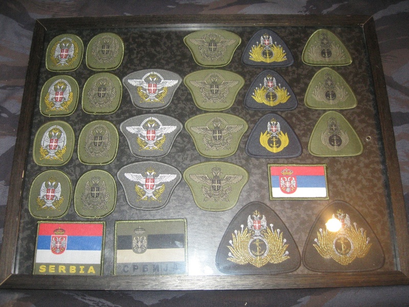 Emblems of the army and police JNA, Yugoslav, Serbian, VRS, VRSK Img_2441