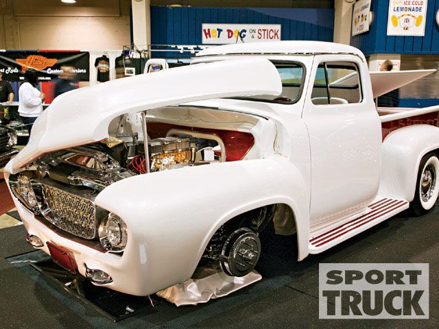 1953 Ford F-100 -The Mountain Pearl -  Otto Rhodes and Bill Dickey  0906st10