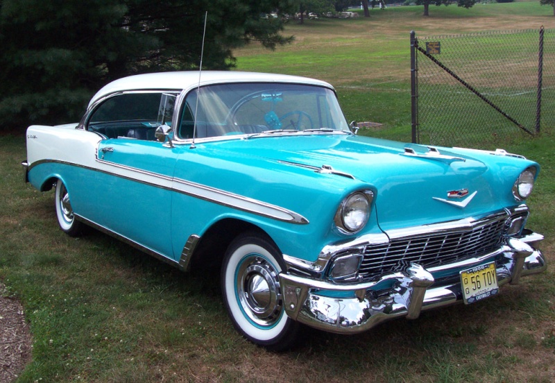 Les Chevrolet de 1949 à 1959 stock 1956_c11