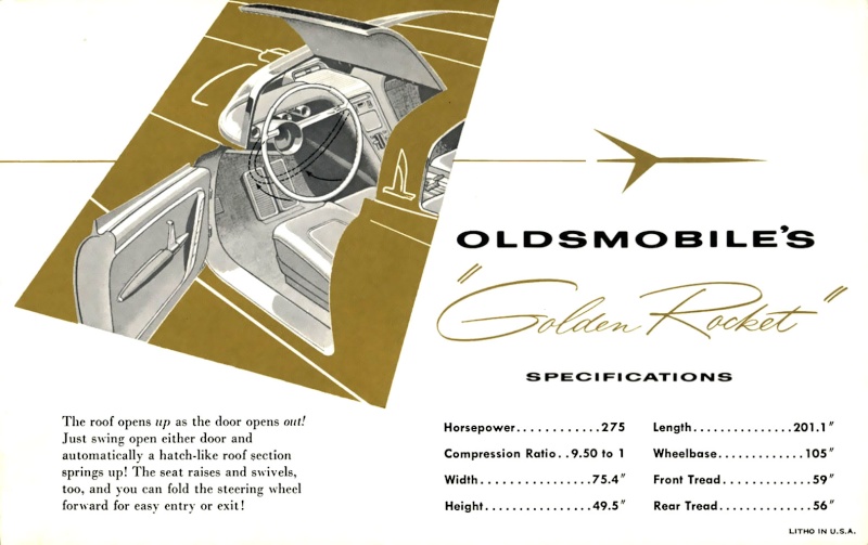 Oldsmobile Golden Rocket Concept car 1956 1956_o17