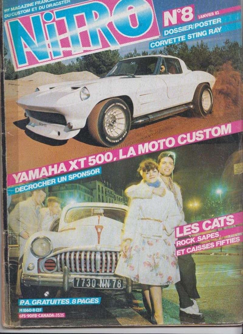 Les Cats, Rock, Sapes et Caisses Fifties - Nitro - Janvier 1982 712