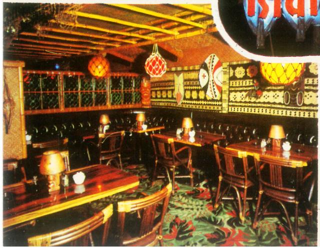 The Islander - Tiki Bar - Los Angeles 1959 - 1963 8169x412