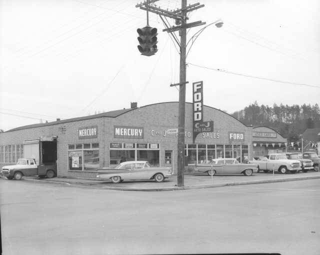 Car Showrooms & Dealerships - Concessionnaires automobiles - 1950s - 1960s 931810