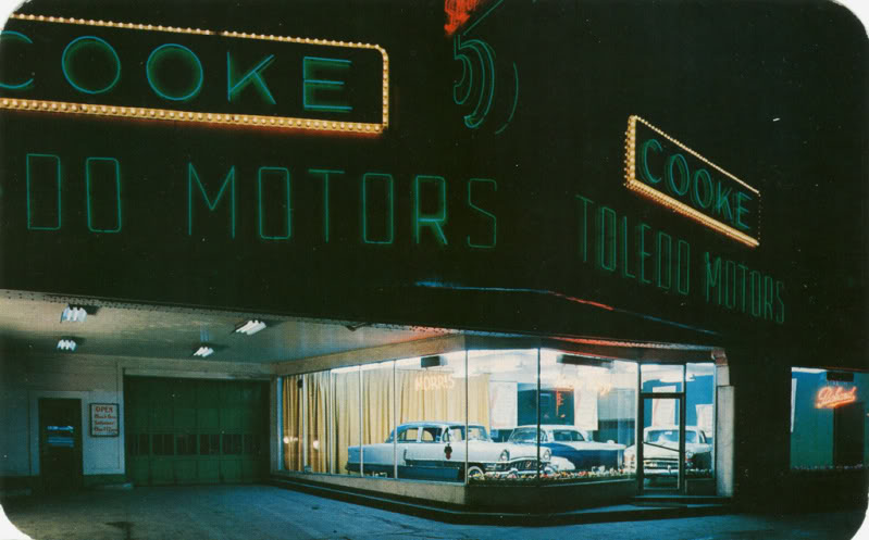 Car Showrooms & Dealerships - Concessionnaires automobiles - 1950s - 1960s A71110
