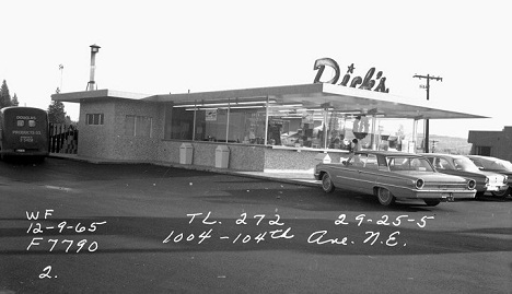 Diners, Restaurants, Cafe & Bar 1930's - 1960's Dicks-11