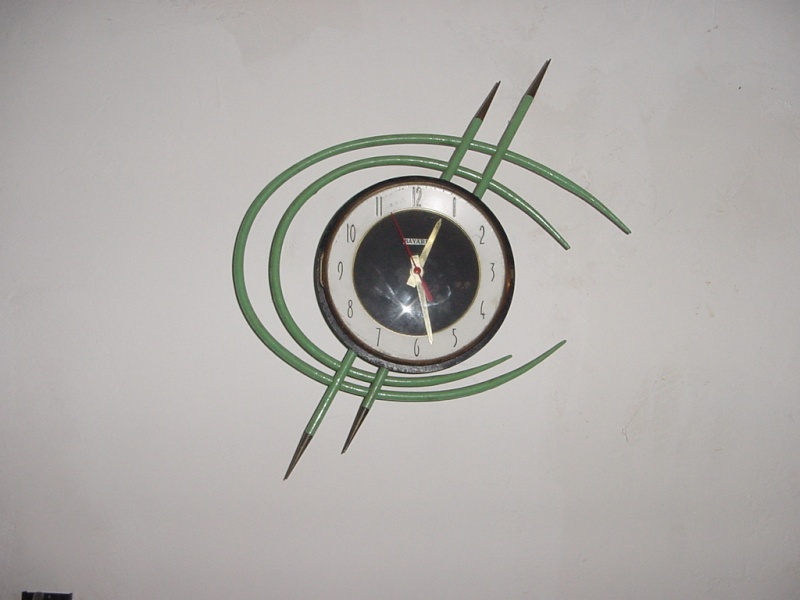 Horloges & Reveils fifties - 1950's clocks Dsc05614
