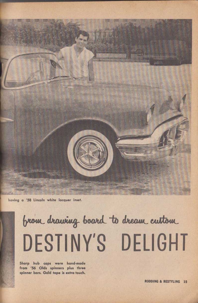 Rodding and Re-styling  - Décembre 1958 H11