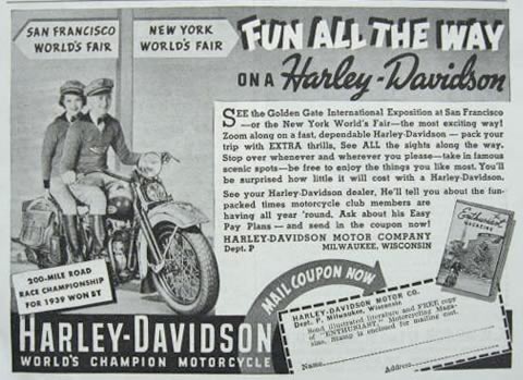 Harley Davidson, Triumph, Terrot and motorcycle ad Untitl19