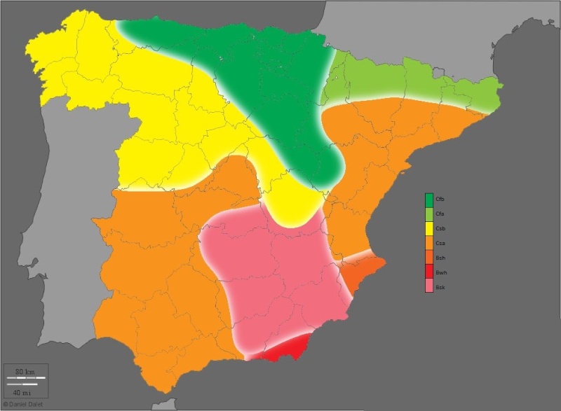 Climatologie de l'Espagne Kappen10