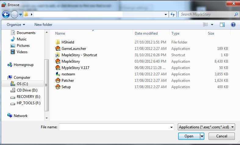 [Guide] Allowing the MypleStory Client through your firewall. (Windows 7) Myples11