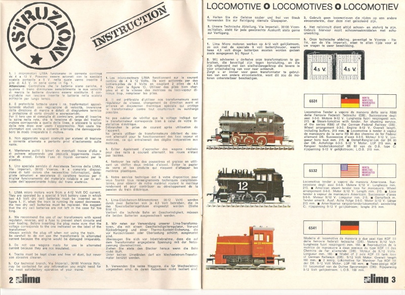 Le catalogue "O" scale 1973/1974 au format A5 avec le matériel type USA. 73-74_11