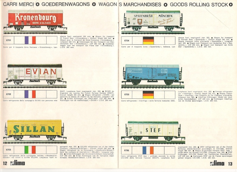 Le catalogue "O" scale 1973/1974 au format A5 avec le matériel type USA. 73-74_16