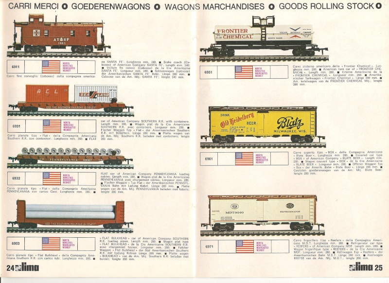 Le catalogue "O" scale 1973/1974 au format A5 avec le matériel type USA. 73-74_22