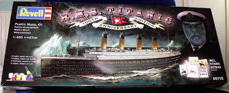 Revell RMS Titanic 1:400 100th Anniversary Edition Packun10