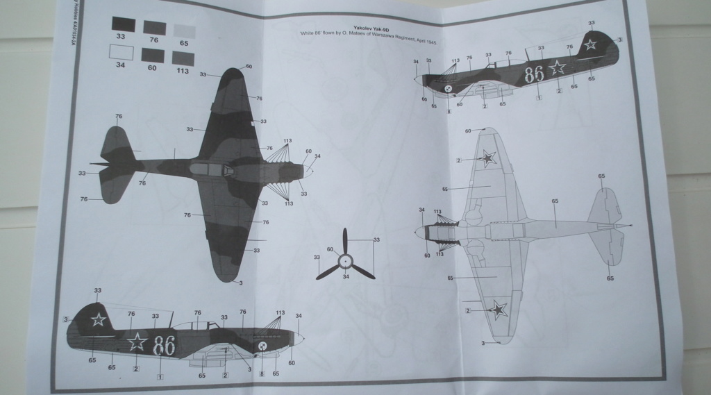 (airfix) Yak 9D   -terminé Dscf2012