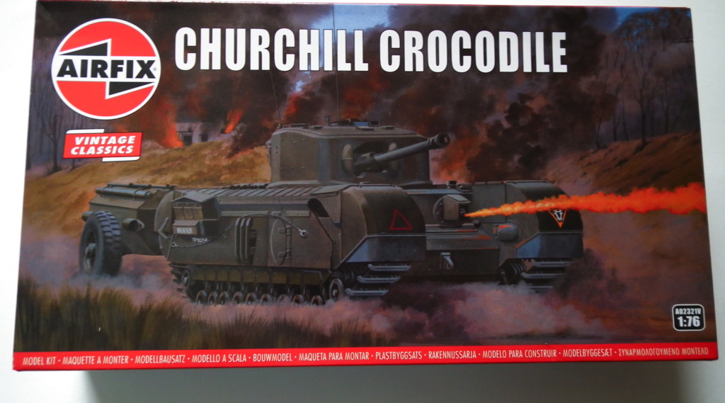 [airfix] char churchill crocodile charcuté en bobine !!! Dscf4635