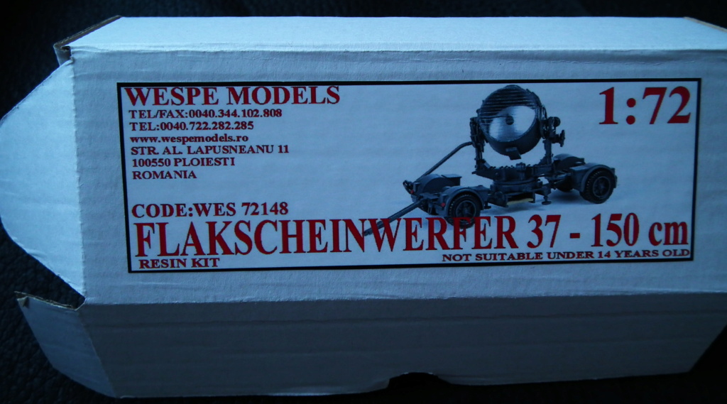 [Wespe models] Flakscheinwerfer 37 - projecteur sur remorque 4 roues  Dscf4884