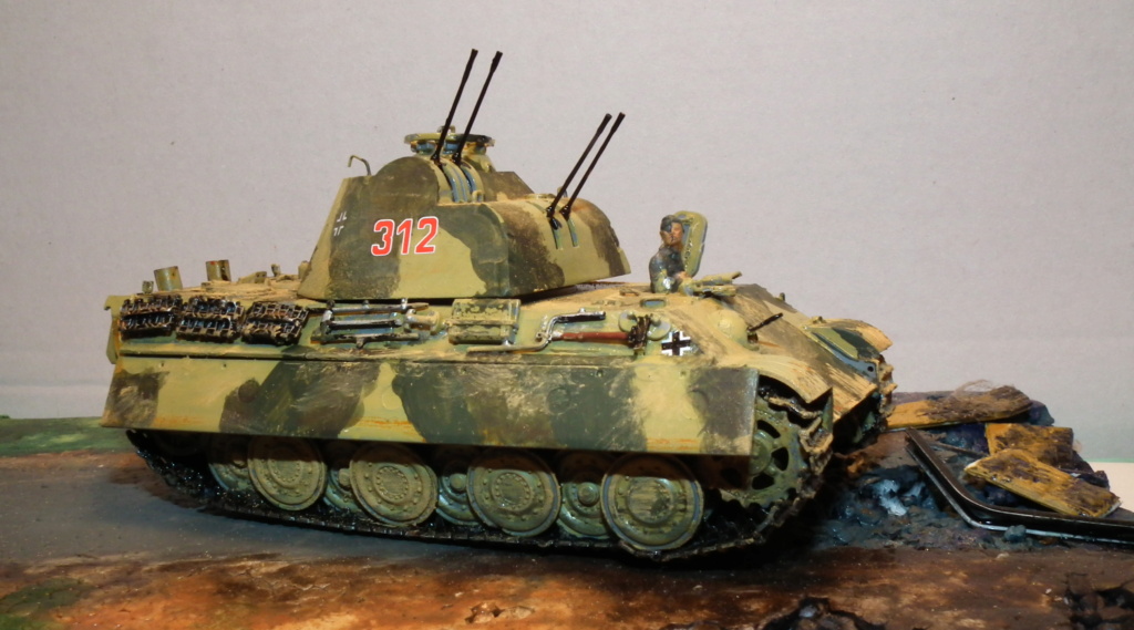 [vespid models] panther G 20mm flakvierling Dscf5656