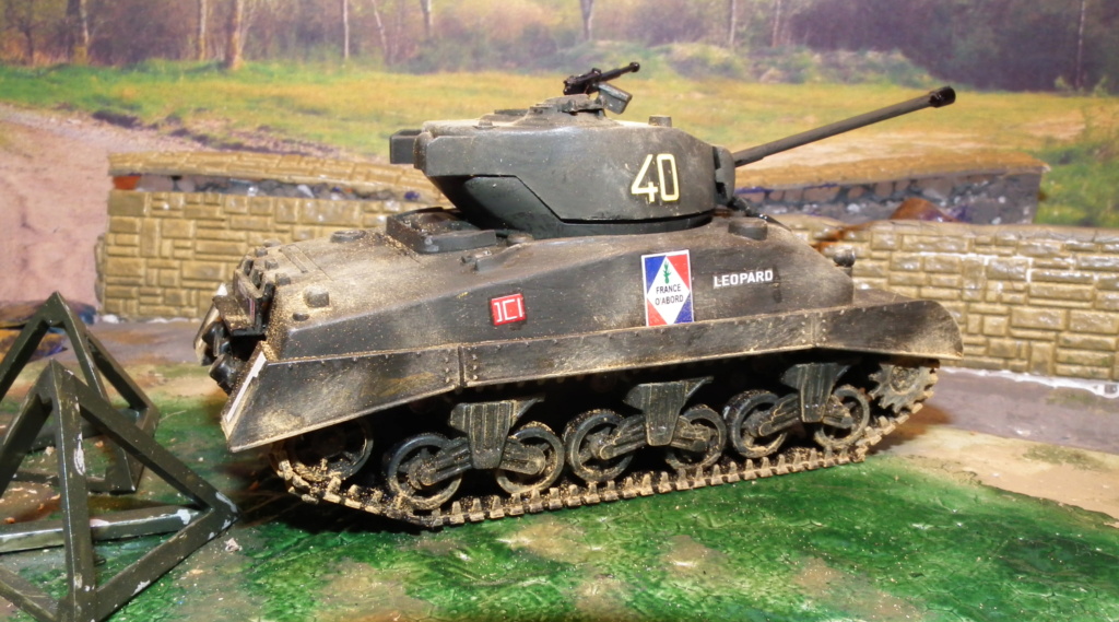 [Revell ] Sherman M4A1 coque moulée-----terminé Dscf5741