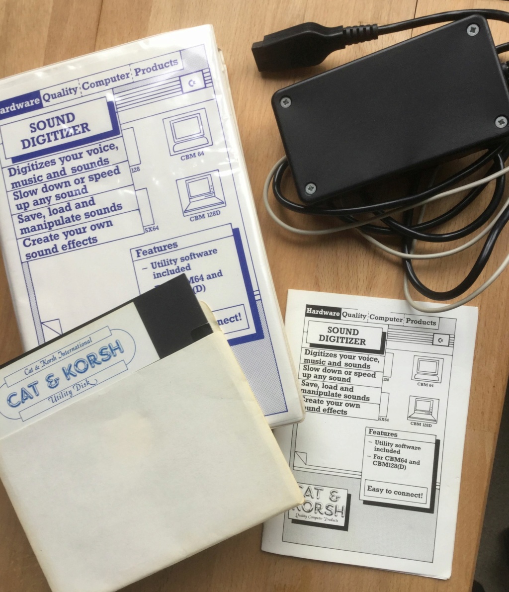 [VDS] Digitaliseur de sons Cat & Korsh pour C64 2020-110