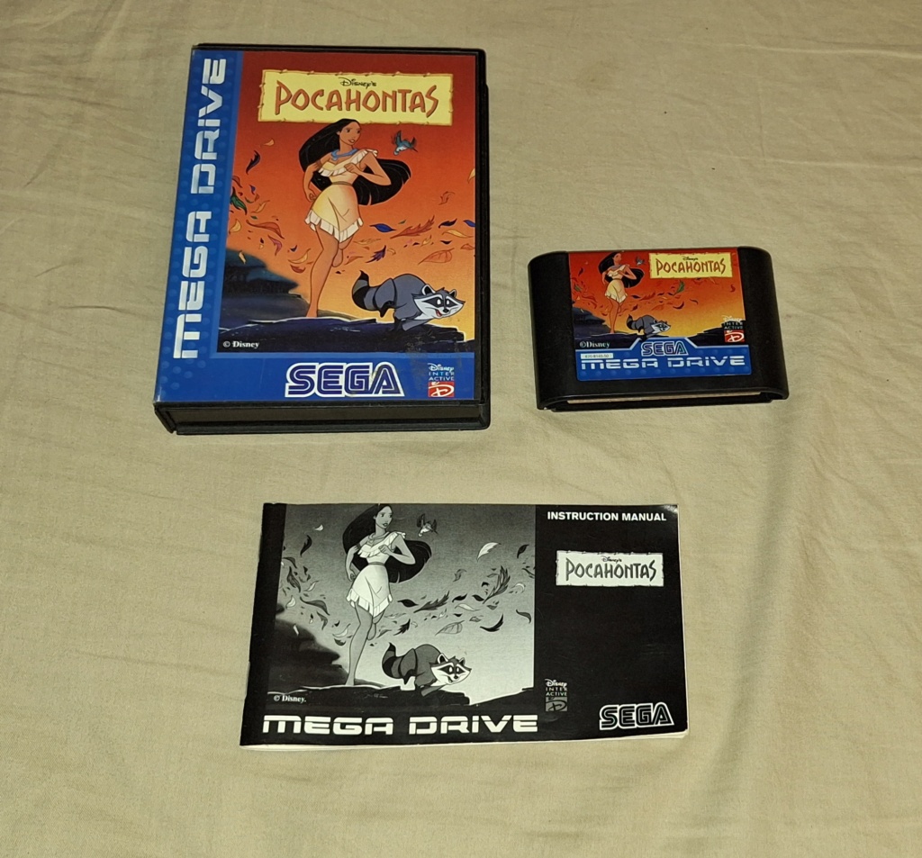 VDS] Pocahontas complet sur megadrive 20241112