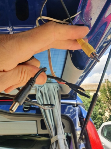 Branchement caméra recul sans adaptateur autoradio android 20220917