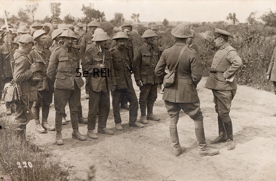 (C) Carte Photo Allemande IR 120 Prisonniers Anglais Img20486