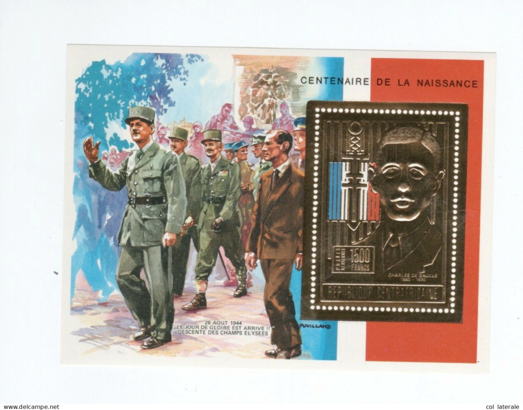 26 août 1944 Champs Elysées Rép. Centrafricaine 977_0010
