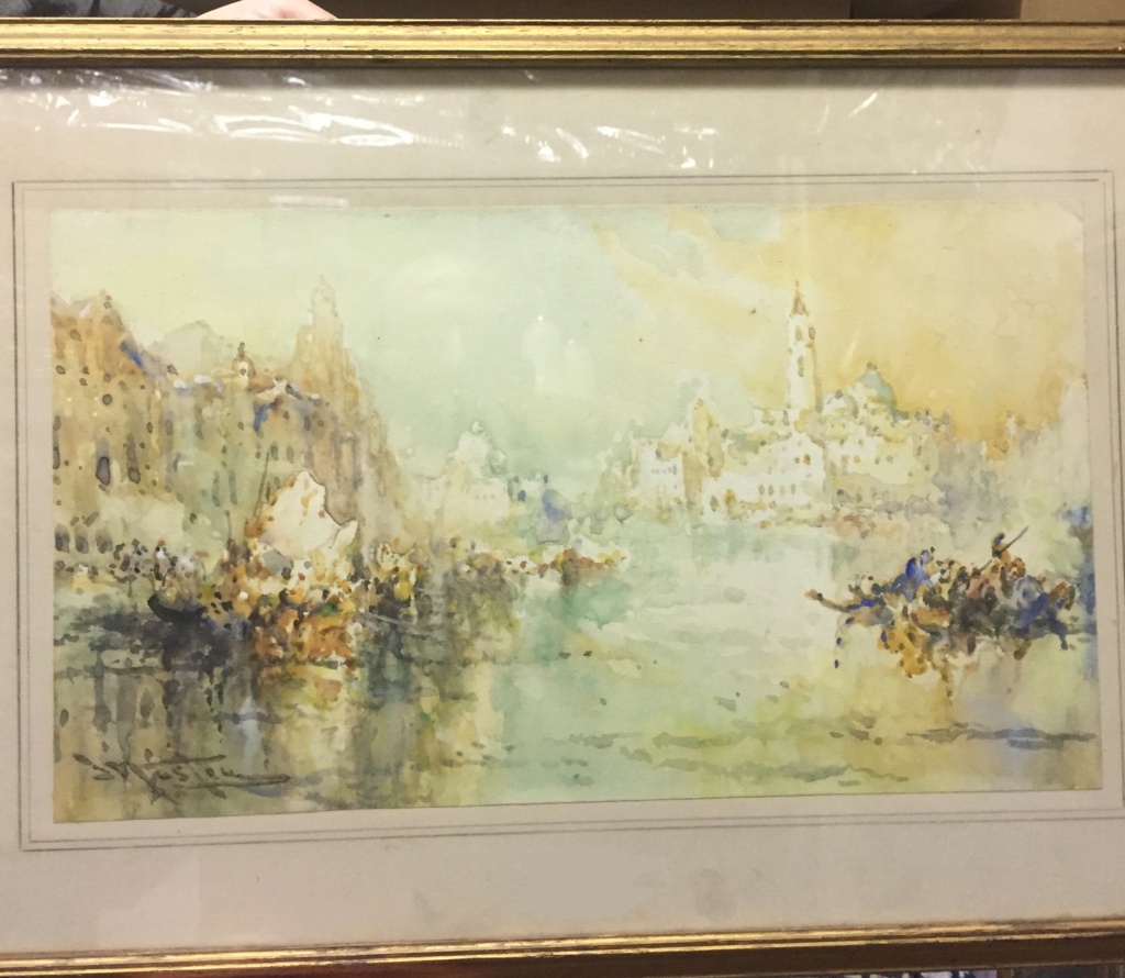 Aquarelles de Venise, Frank Wasley (1848-1934) Img_9116