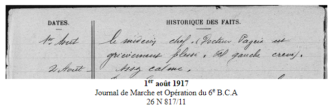 Georges Pageix Médecin-major au 46° et 6° BCA. Gp2210