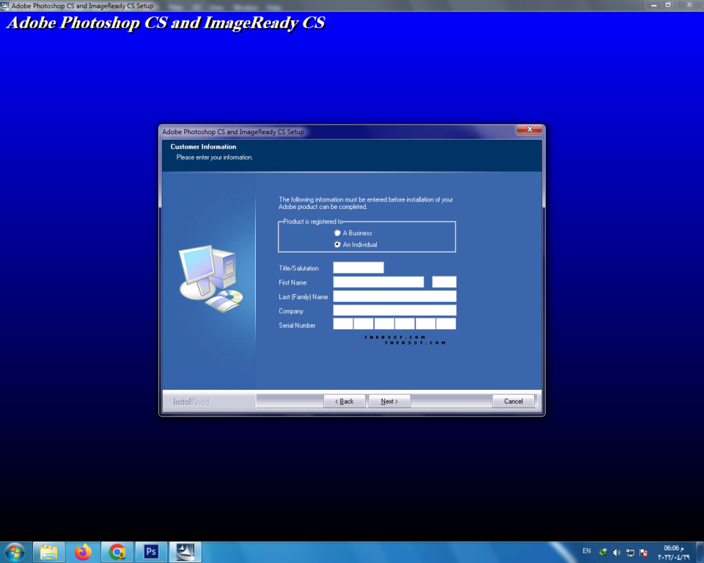 برنامج الفوتوشوب 8 Photoshop 8 CS ME Full 511