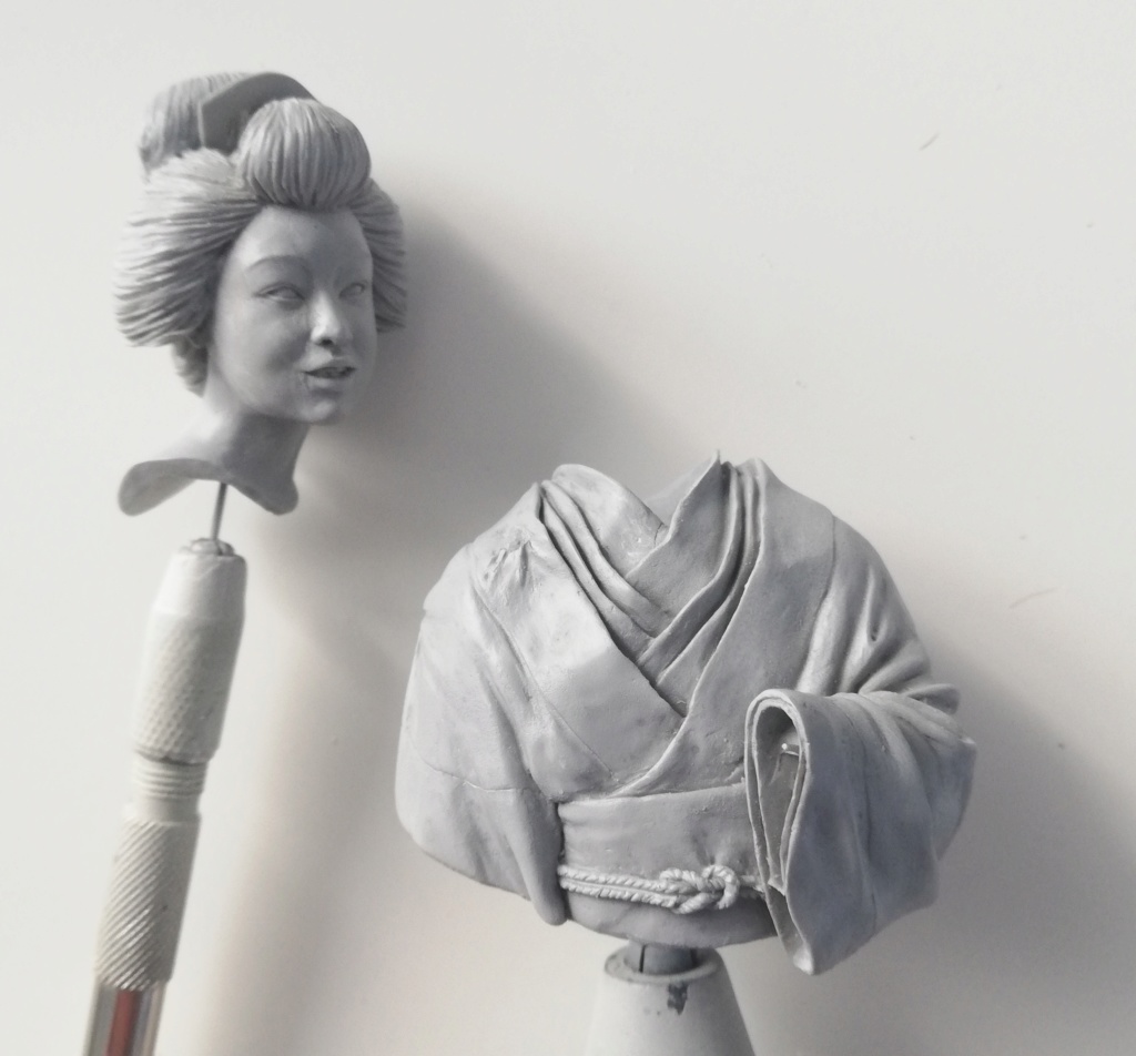 Buste de Geisha terminée - Dernières photos Geisha11