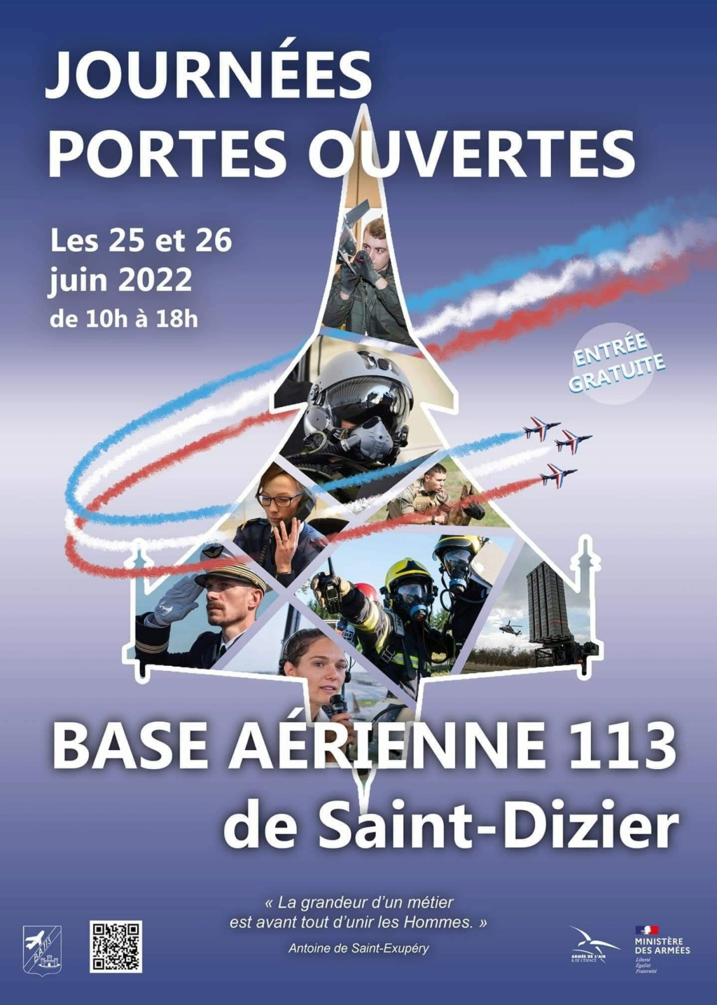 25 & 26 juin: JPO BA St-Dizier (52) 27580910