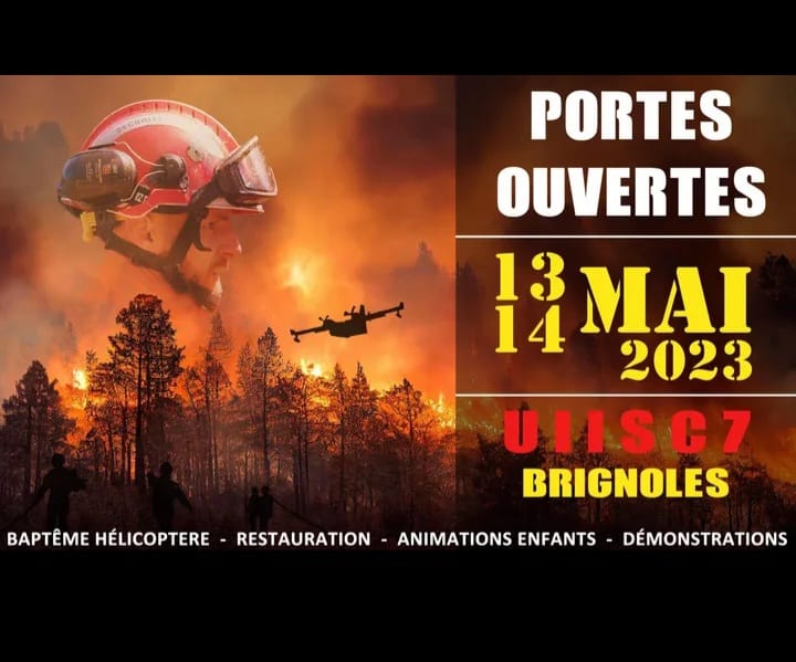 13 & 14 mai: JPO Sécurité civile de Brignoles (83) 34332211