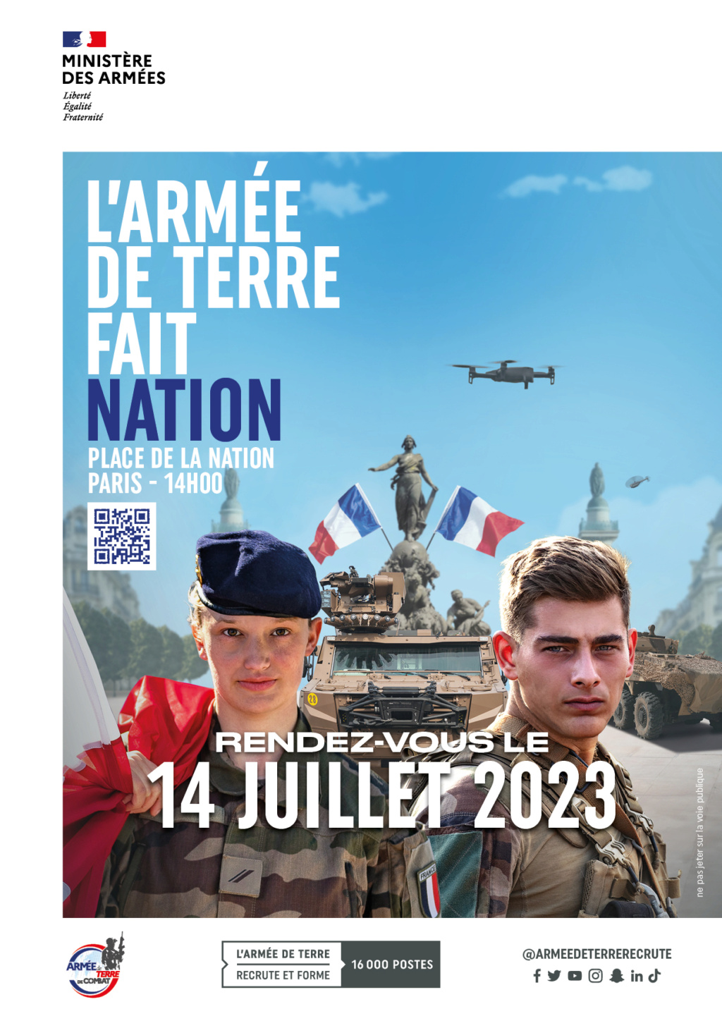 14 juillet: l'armée de Terre à Paris 35852911