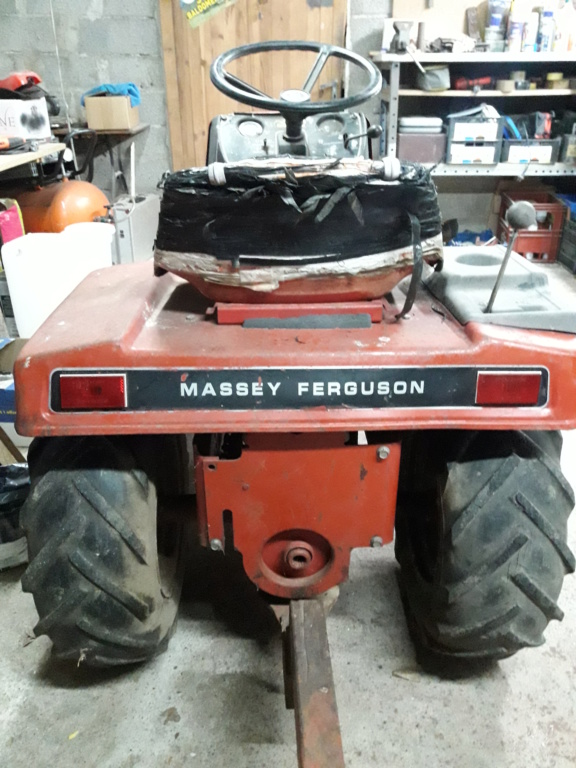 Restauration Massey Ferguson 1200 (de jardin) 20200114