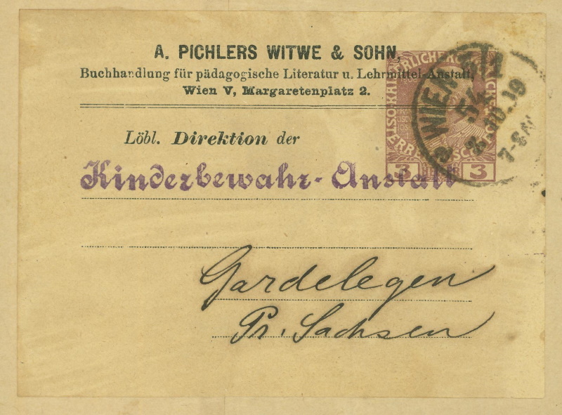 Privatganzsachen von A. Pichlers Witwe & Sohn Pa_9a_16