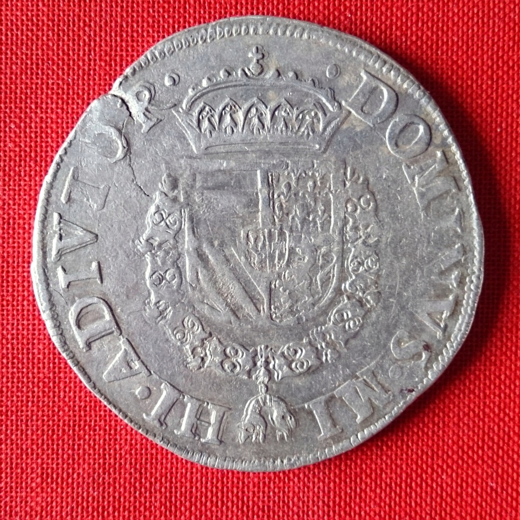 Escudo de la Cruz de Borgoña, 1567 Felipe II. Ceca de Nimega 1567ha10